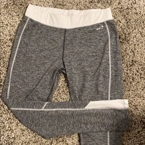 BCG Gray and White Yoga Pants